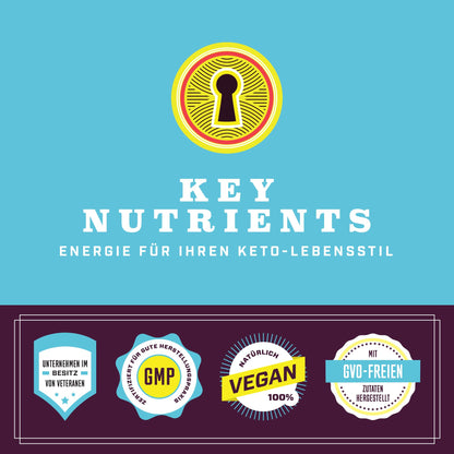 Key Nutrients Electrolytes Hydration Powder - Refreshing Lemonade Drink Mix