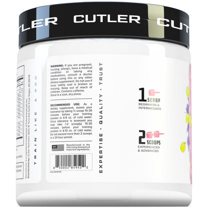 Prevail Pre Workout Powder with Nootropics: Pre-Workout Drink for Men and Women, Cutting Edge Energy and Focus Supplement with L Citrulline, Alpha GPC, L Tyrosine | Sour Rainbow Candy, 40 Scoops | Sour Rainbow Candy, 40 Scoops | With L-Citrulline, Alpha G