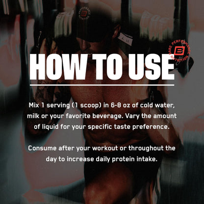 BARE PERFORMANCE NUTRITION, BPN Whey Protein Isolate, Fudge Chocolate, 25g Protein per Serving, 25 Servings