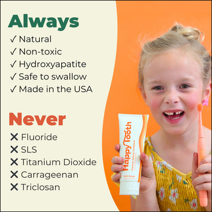 Hydroxyapatite Toothpaste, Whitening, Fluoride Free, Fresh Mint, 4oz
