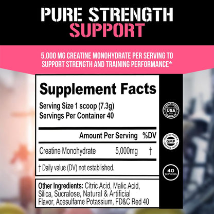 Evlution Nutrition Creatine 5000 - Supports Faster Recovery Lean Muscle Growth & Performance - Pre & Post Workout Powder - 5000mg Pure Creatine Monohydrate Per Serving - 60 Servings - Unflavored