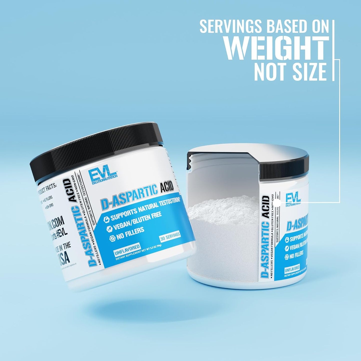 D Aspartic Acid Testosterone Booster for Men - 3120mg DAA D-Aspartic Acid Pre Workout Powder Muscle Builder for Men 3.12g - Men's Health Supplement for Enhanced Drive Potency and Vigor - Unflavored
