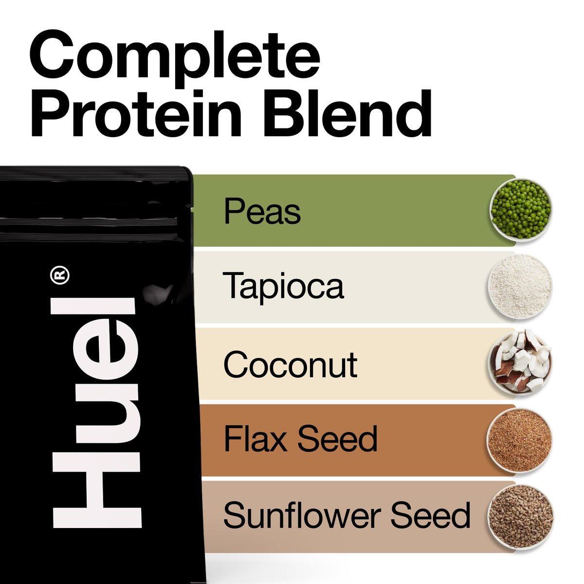 Huel Black Edition | Salted Caramel 40g Vegan Protein Powder | Nutritionally Complete