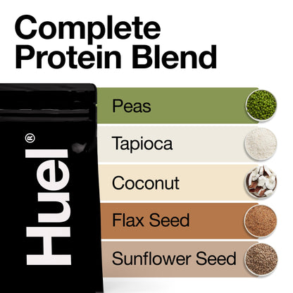 Huel Black Edition | Salted Caramel 40g Vegan Protein Powder | Nutritionally Complete