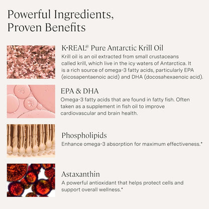 Stonehenge Health Dynamic Krill Oil 1600mg – Triple Strength Antarctic Omega-3 Supplement, EPA, Phospholipids & 2mg Astaxanthin – Supports Heart, Brain, Skin, Joint & Eye Health – 60 Softgels (3 Pack)