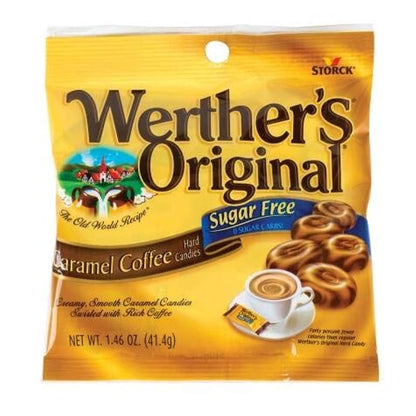 Werther's Original Sugar Free Hard Candies 1.46 Oz (3 Pack)