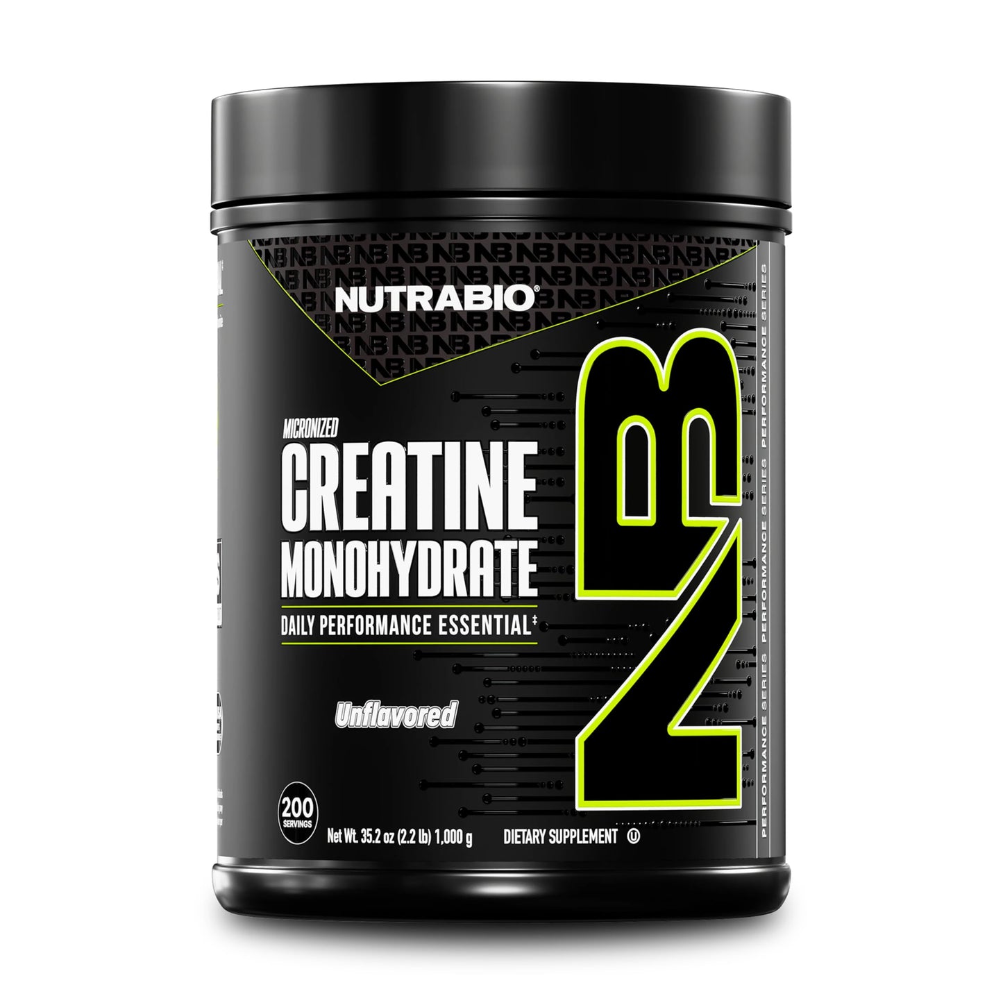 NutraBio Pure Micronized Creatine Monohydrate Powder Supplement, Unflavored, (300 g) - Supports Bulk Muscle Energy, Recovery, and Strength - HPLC Tested Creatine Powder Supplement for Men and Women