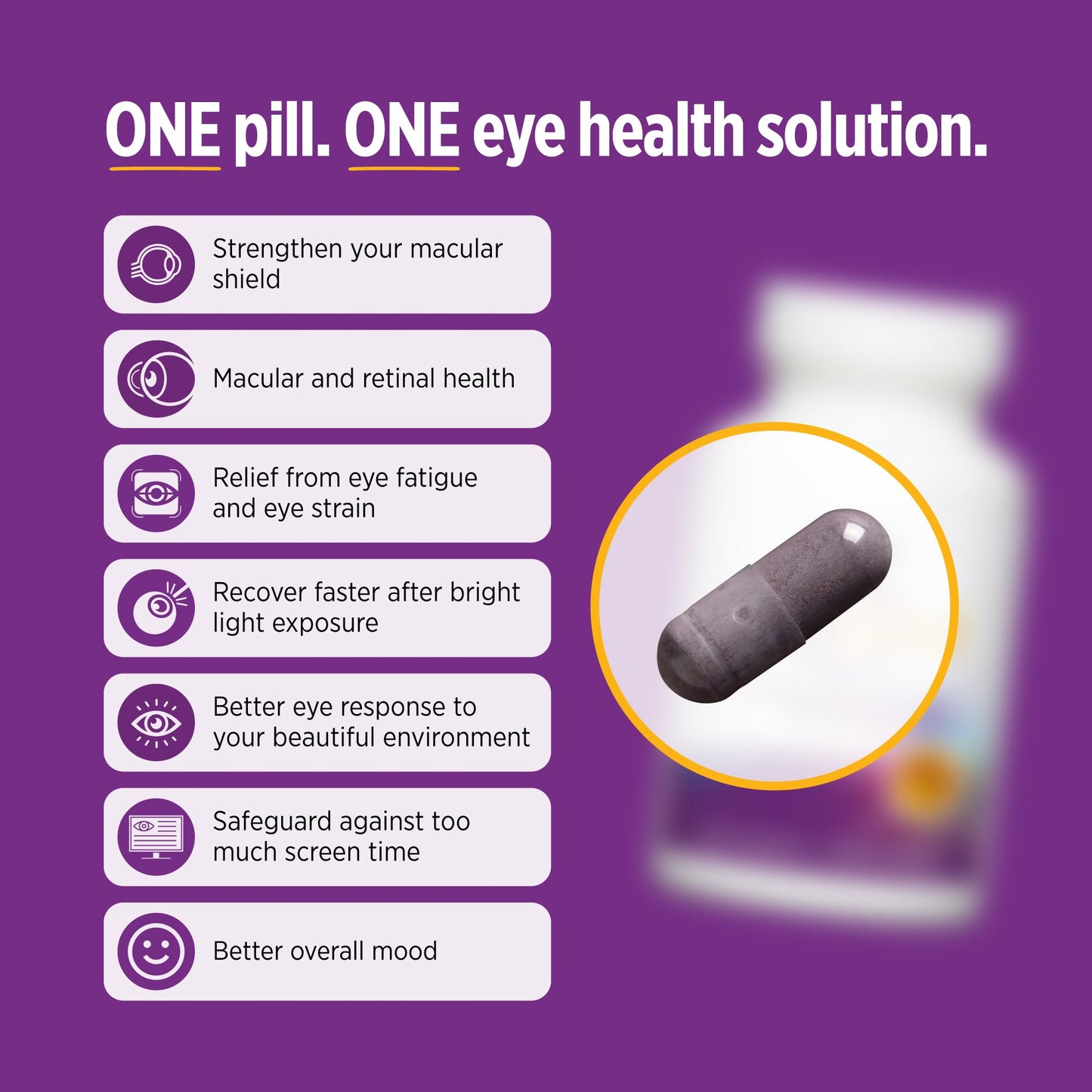 DOCTORS' PREFERRED Clinical-Grade OcuGold Eye Vitamins with Lutein