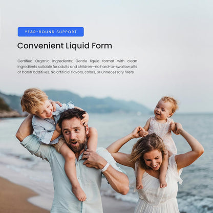 NutraChamps Liquid Zinc for Kids & Adults, Vegan, Pure Ionic Zinc Drops Enhanced with Vitamin C, Supplements for Immune Support, Sugar-Free Liquid 4 oz
