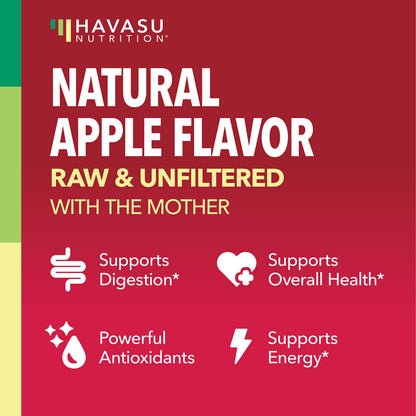Organic Apple Cider Vinegar Gummies Detox | The Mother Enzyme | ACV Gummy