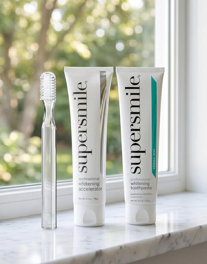 Supersmile Professional Whitening System, Toothpaste + Accelerator, 4.2 Oz