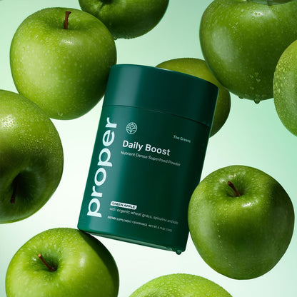 Proper The Greens Organic Powder, Superfood Blend with Wheatgrass Spirulina