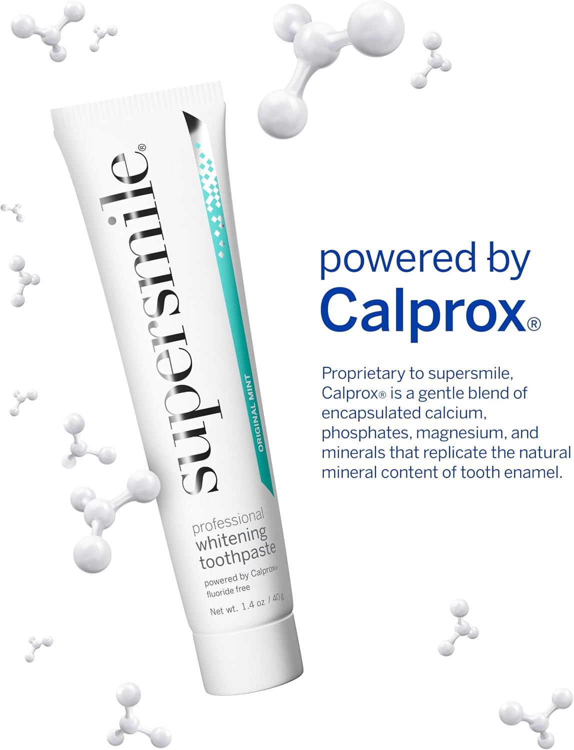 Supersmile Fluoride-Free Whitening System, 1.4 Oz Travel Size, TSA-Approved