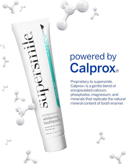 Supersmile Fluoride-Free Whitening System, 1.4 Oz Travel Size, TSA-Approved