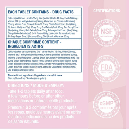 VitaminMe - PMS + Hormone Balance | Balance Estrogen & Support Menopause, Bloating, Acne & PMS Relief