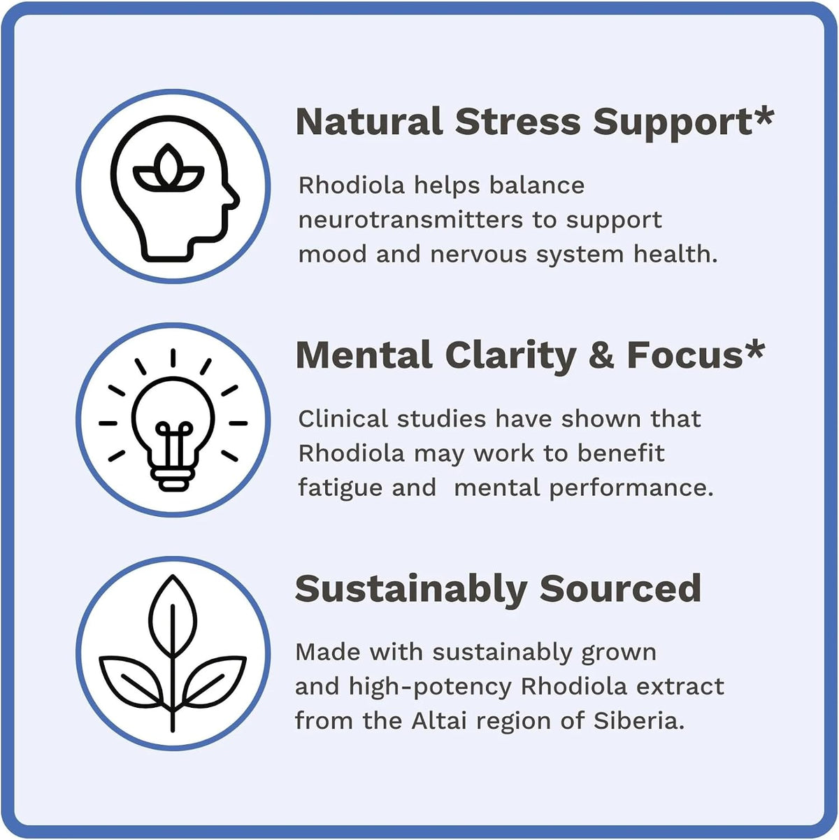 Utzy Naturals Rhodiola | Supports Mood and Nervous System Health | 60 Caps