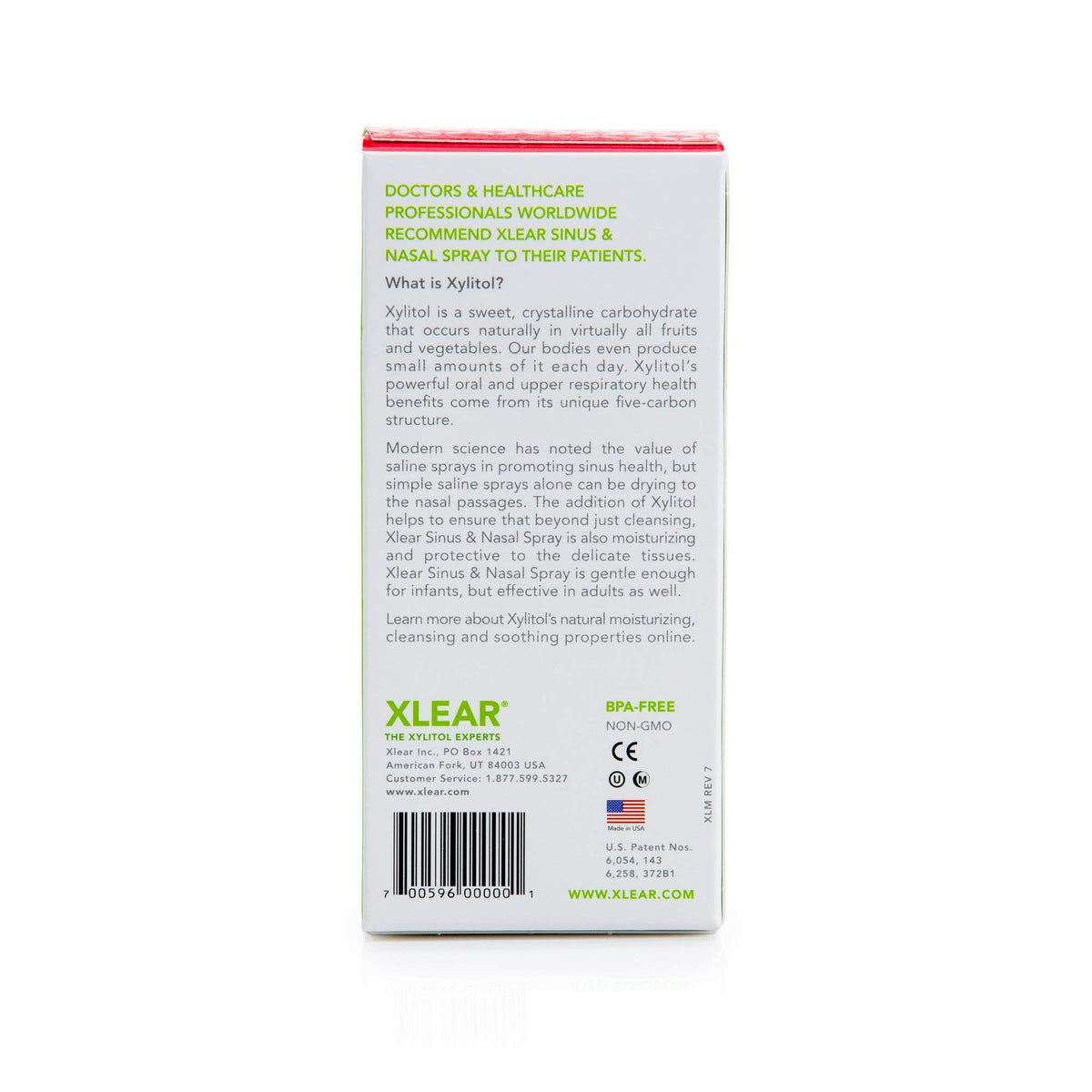 Xlear Natural Nasal Spray with Xylitol, 1.5 fl oz (Pack of 1)