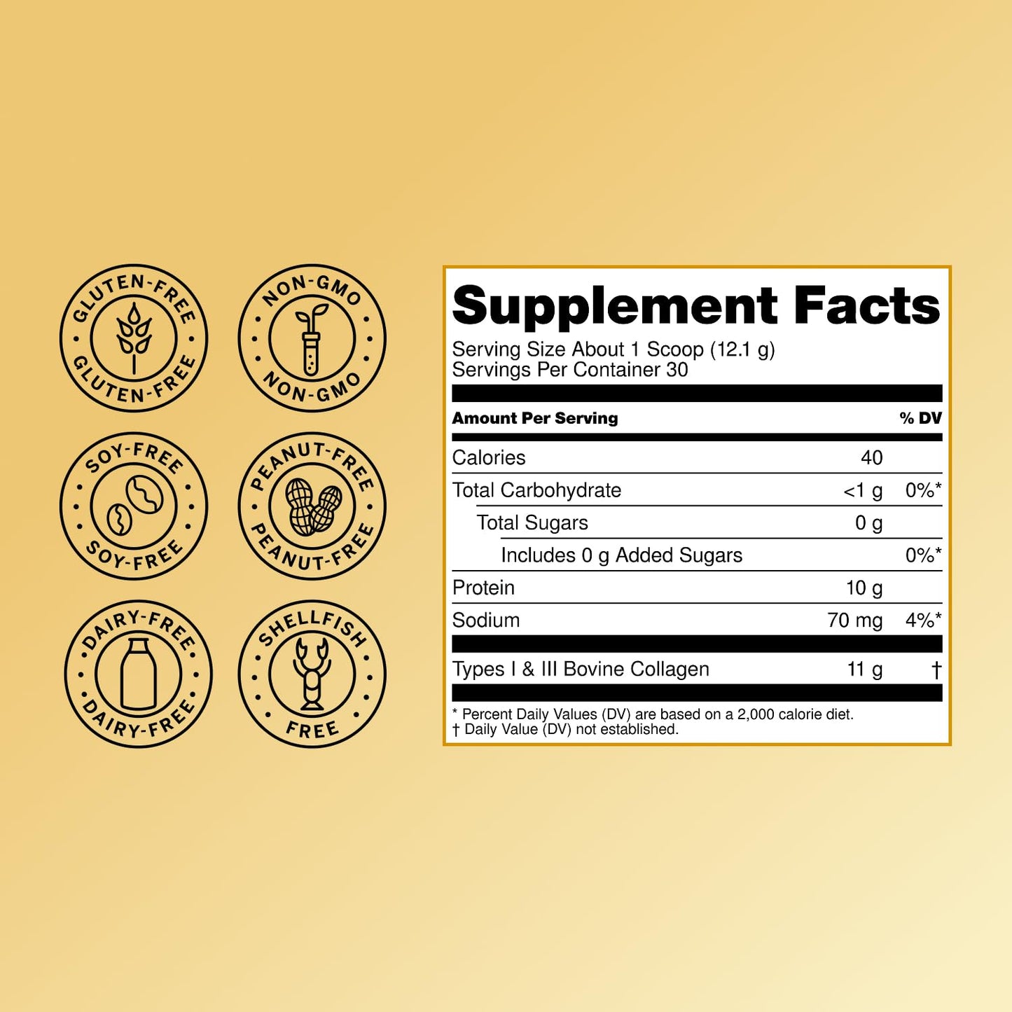 Live Conscious Collagen Peptides Powder - Naturally-Sourced Hydrolyzed Collagen Powder - Hair, Skin, Nail, and Joint Support - Type I & III Grass-Fed Collagen Supplements for Women and Men - 16oz