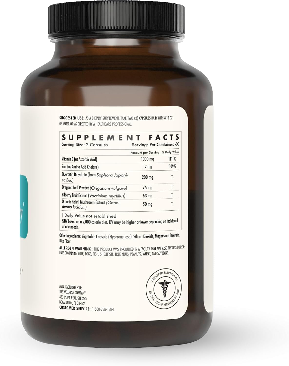 Natural Immunity – Immune Defense with Essential Minerals & Vitamins, 120ct