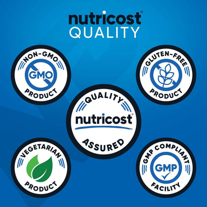 Nutricost Creatine Monohydrate Micronized Powder 500G, 5000mg Per Serv (5g) - 100 Servings, 17.9 Oz