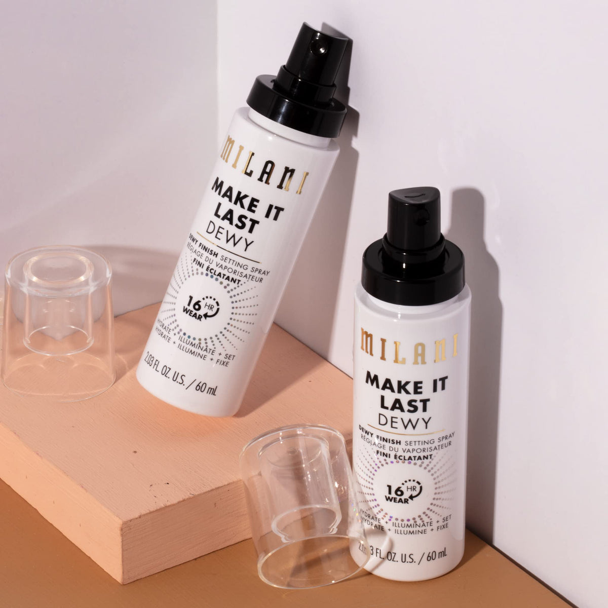 Milani Make It Last Dewy - Dewy Finish Setting Spray - 3 in 1- Hydrate + Illuminate + Set