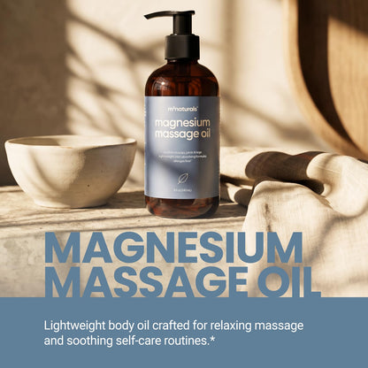 Anti Cellulite Massage Oil for Massage Therapy with Collagen (8 Fl Oz)