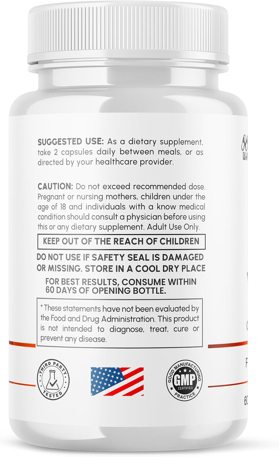 Vapocept Capsules, Brain Health Support Supplement Pill 2-Pack 120 Capsules