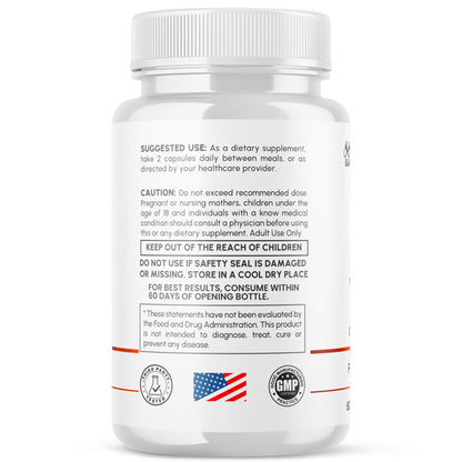 Vapocept Capsules, Brain Health Support Supplement Pill 2-Pack 120 Capsules