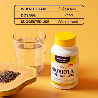 Healthy Origins Probiotic 30 Billion CFUs, 60 Veggie Caps