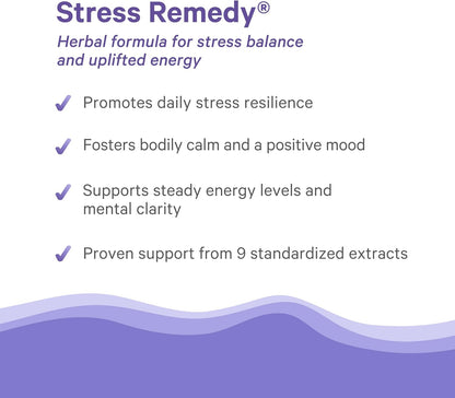 PURE SYNERGY Stress Remedy | Soothing Supplement with Ashwagandha | Organic Adaptogen Support from Lemon Balm and Holy Basil | for Stress Relief, Adrenal Health, and Mood (60 Capsules)