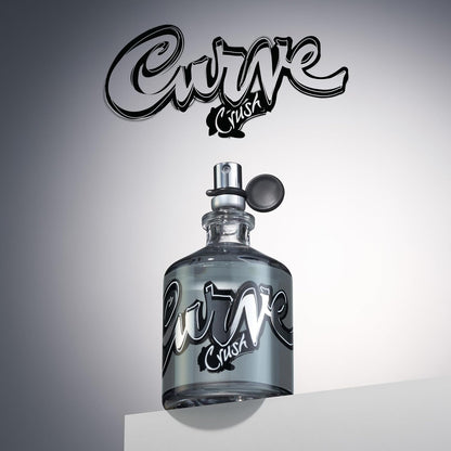 Curve Crush Men's Cologne Fragrance Spray, Casual Day or Night Scent, 4.2 fl oz