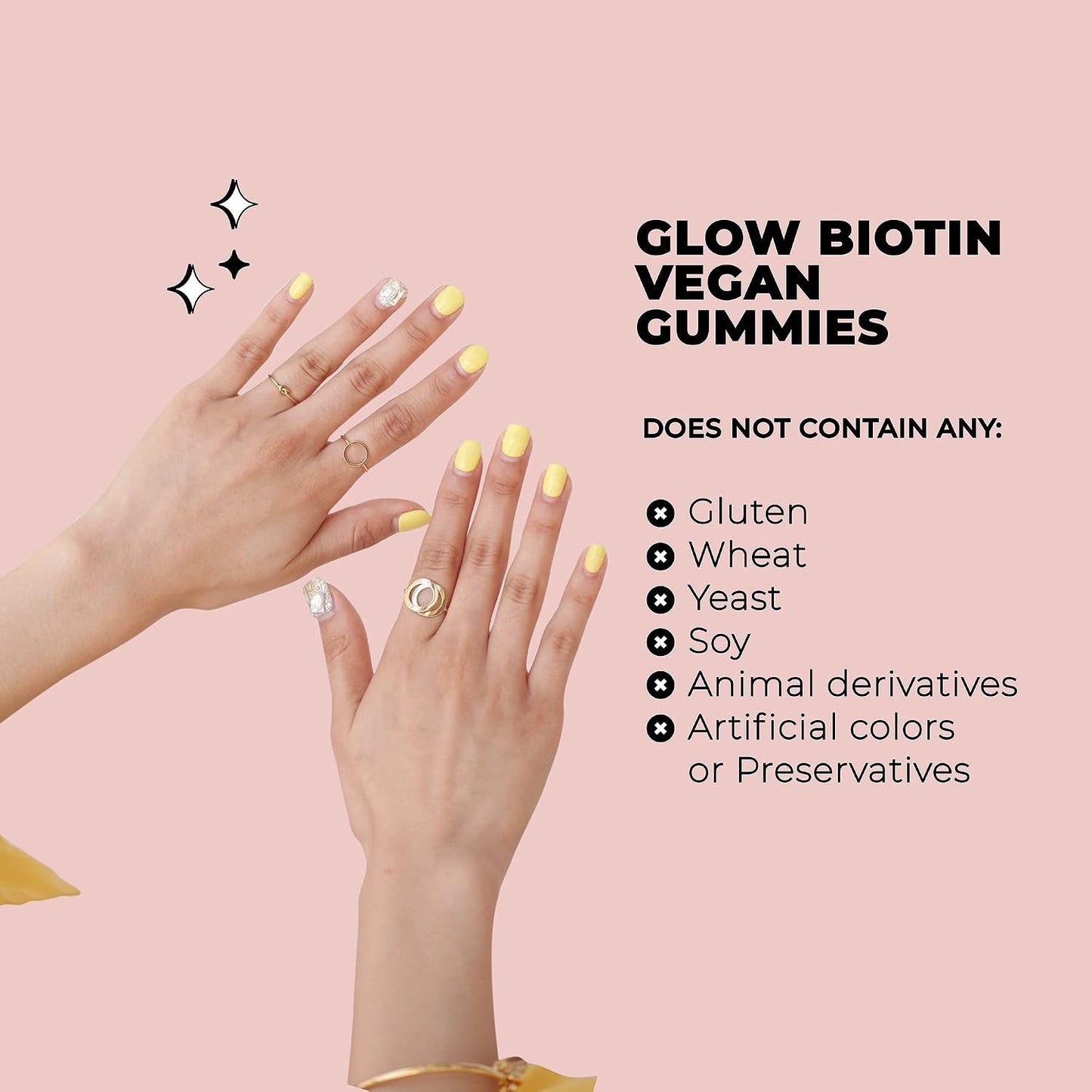 Future Kind Vegan Biotin Gummies for Hair, Skin and Nails – Vegan Collagen Supplement with Vitamin A, C & E – Natural Strawberry Flavor – 30 Gummies