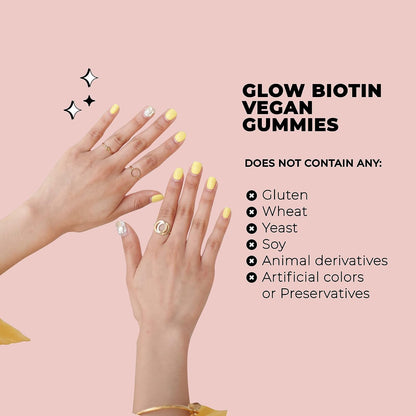 Future Kind Vegan Biotin Gummies for Hair, Skin and Nails – Vegan Collagen Supplement with Vitamin A, C & E – Natural Strawberry Flavor – 30 Gummies
