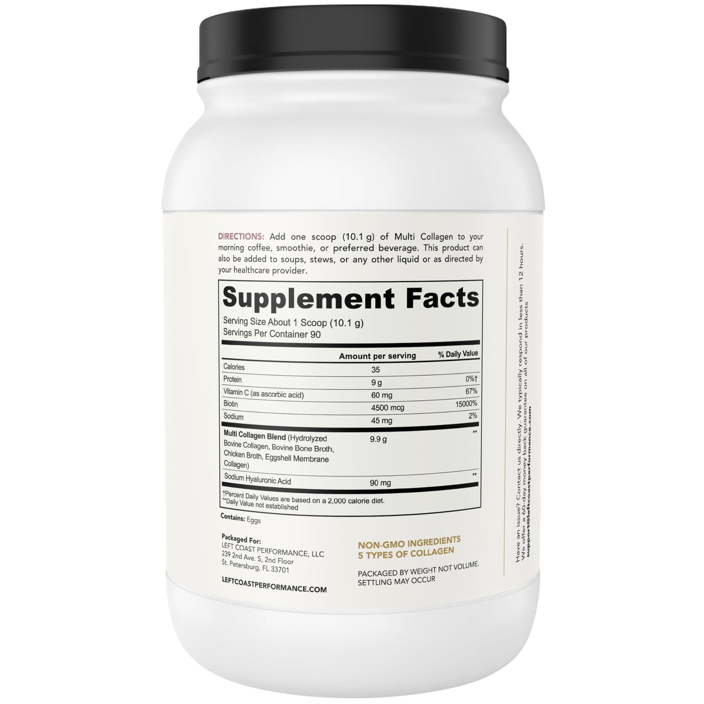 Advanced Collagen Complex Powder – VERISOL®, FORTIBONE®, & FORTIGEL® for Hair, Skin, Bone & Joint Support – Clinically Studied Ingredients – Grass-Fed Hydrolyzed Collagen Peptides – 30 Servings