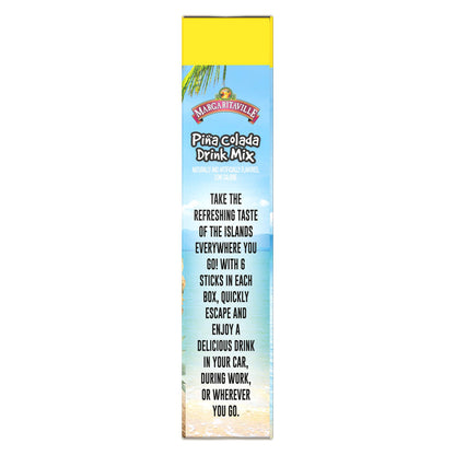 Margaritaville Singles To Go Drink Mix, Non-Alcoholic Powder Sticks (Pina Colada)