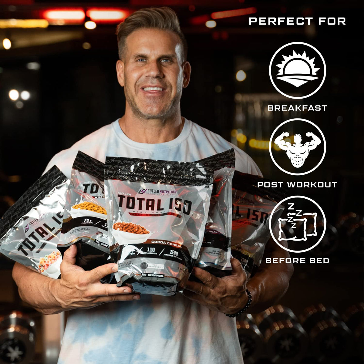 Total ISO Whey Isolate Protein Powder: Best Tasting Whey Protein Shake Featuring 100%