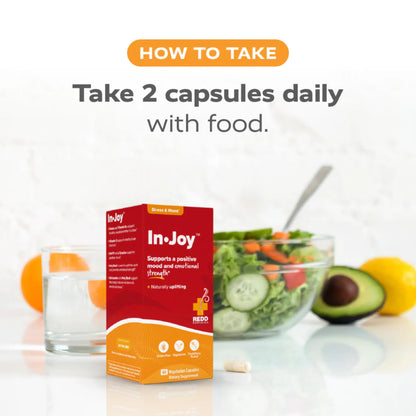 Redd Remedies in Joy, Supports a Positive Mood and Emotional Strength, 60 Vegetarian Capsules