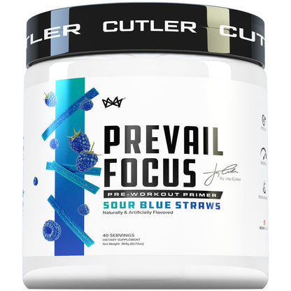 Prevail Pre Workout Powder with Nootropics: Pre-Workout Drink for Men and Women, Cutting Edge Energy and Focus Supplement with L Citrulline, Alpha GPC, L Tyrosine | Sour Rainbow Candy, 40 Scoops | Sour Rainbow Candy, 40 Scoops | With L-Citrulline, Alpha G