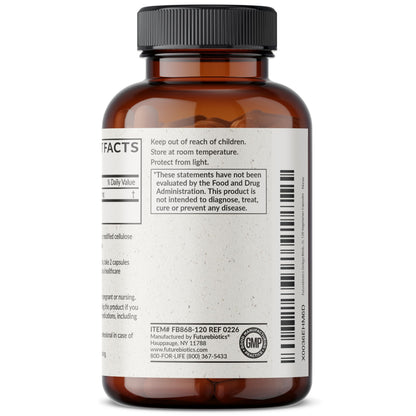 Futurebiotics Ginkgo Biloba Extra Strength Supports Brain Function & Memory Support, 120 Vegetarian Capsules