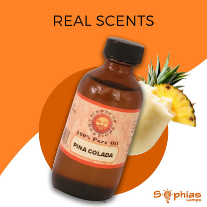 Essential Oil Pina Colada 2 OZ, 100% Natural undilute Oil, Value Size,Perfect