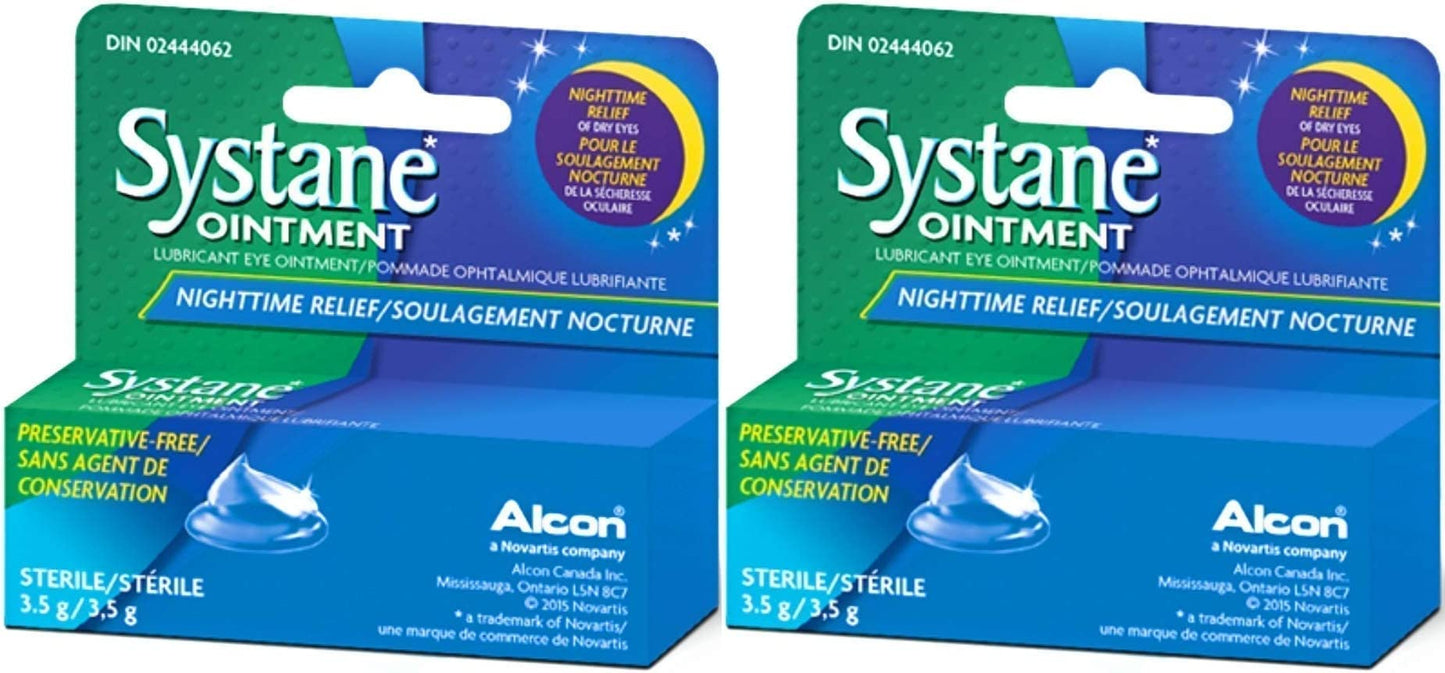Systane Lub Eye Nightime Ointment 3.5g (6 Pack) 0.12 Ounce