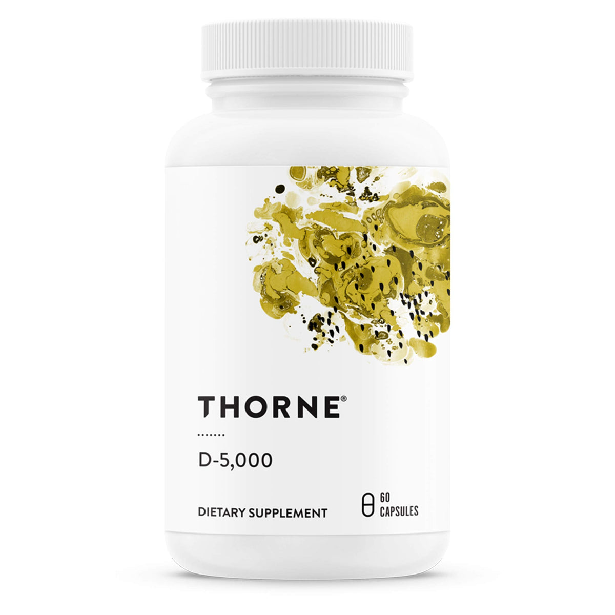 THORNE Vitamin D-5000 - Vitamin D3 Supplement - Support Healthy Bones, Teeth