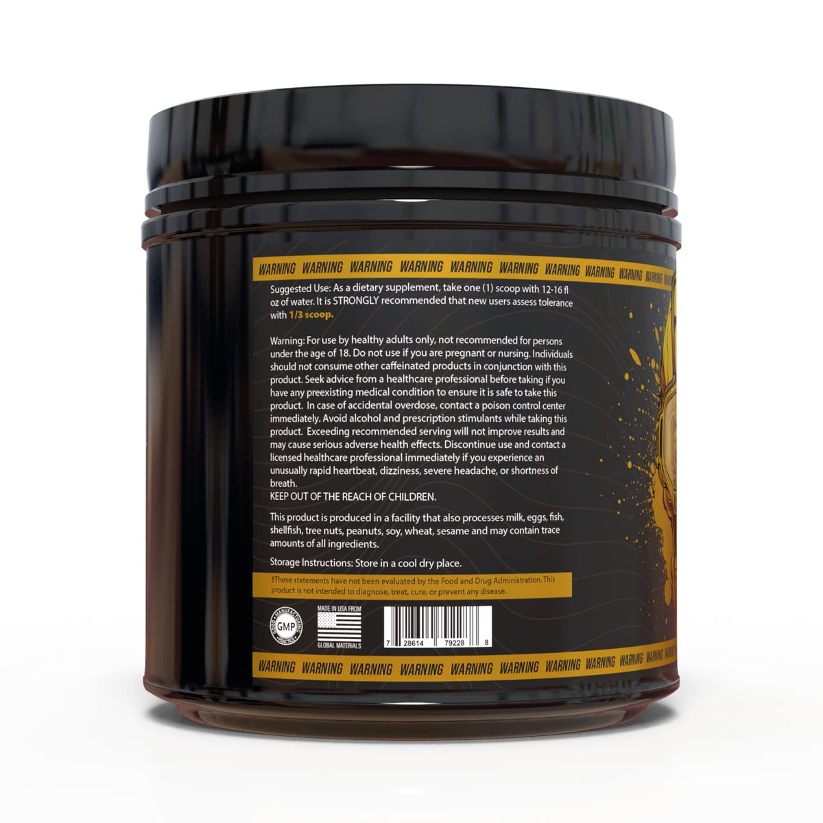 OVERDOS3D Pre-Workout Powder | Ultra-High Dosage | for Advanced Users ONLY