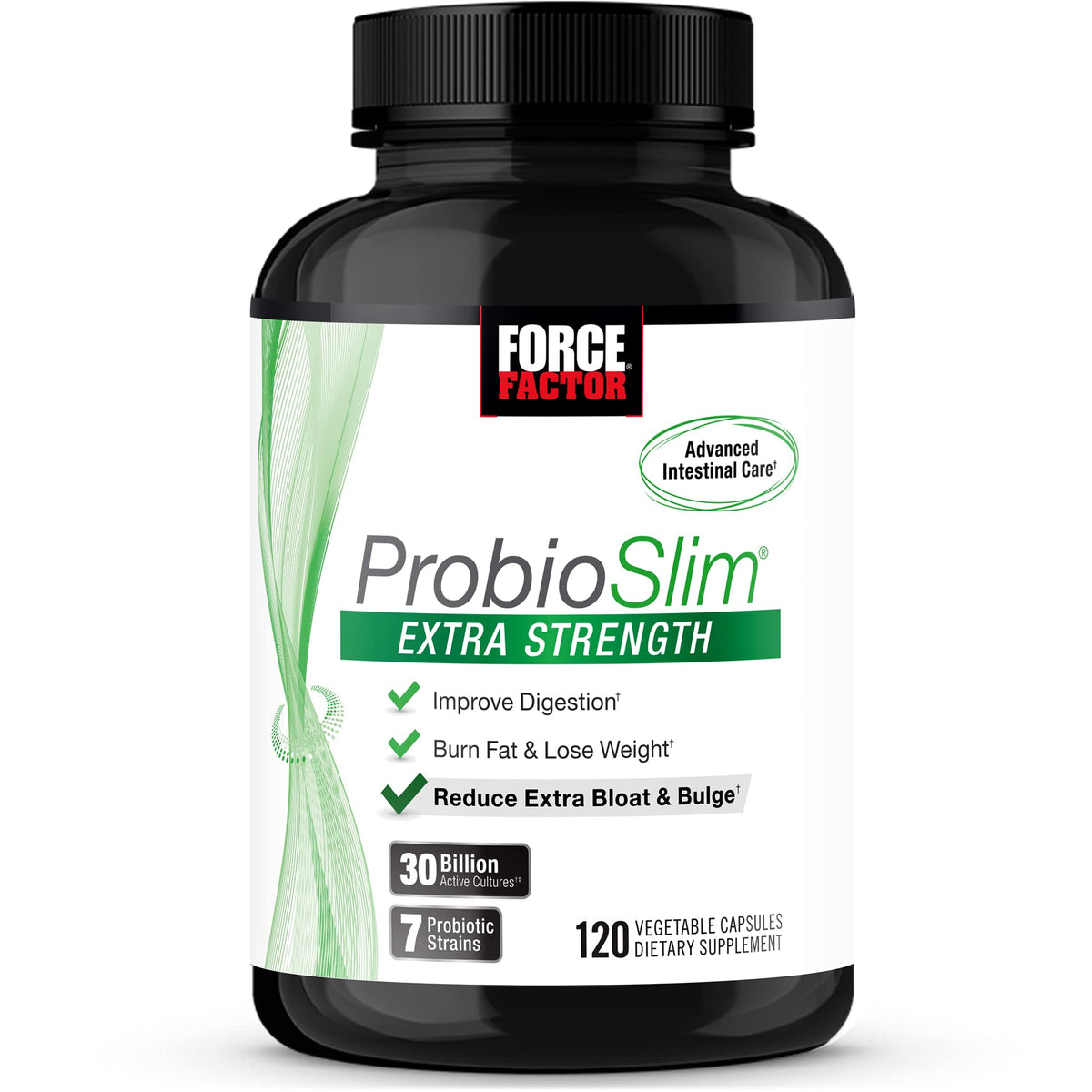 Force Factor ProbioSlim Apple Cider Vinegar Gummies with Organic, LactoSpore Probiotics