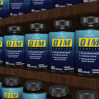 Premium DIM Supplement–Includes 150mg DIM (diindolylmethane), Broccoli, Calcium D