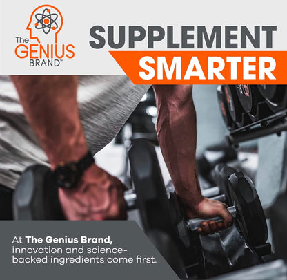 Genius Pre Workout Powder, Grape Limeade - All-Natural Nootropic Pre-workout