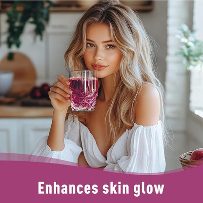 UNLEASH'D ORGANIC Organic Elderberry Juice Powder 16 oz – 100% Pure Natural Superfood, Rich in Antioxidants & Vitamins