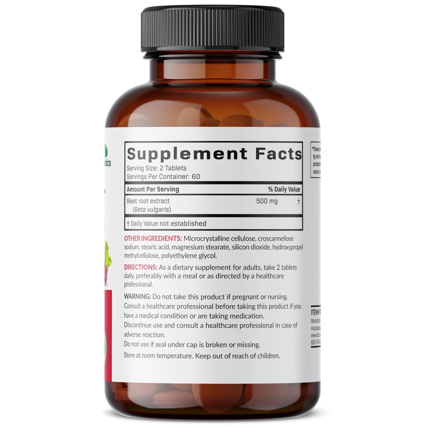 Futurebiotics Beet Root Extra Strength, Non-GMO, 120 Vegetarian Tablets