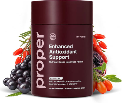 Proper The Purples Antioxidant Superfood Powder with Acai and Blueberry