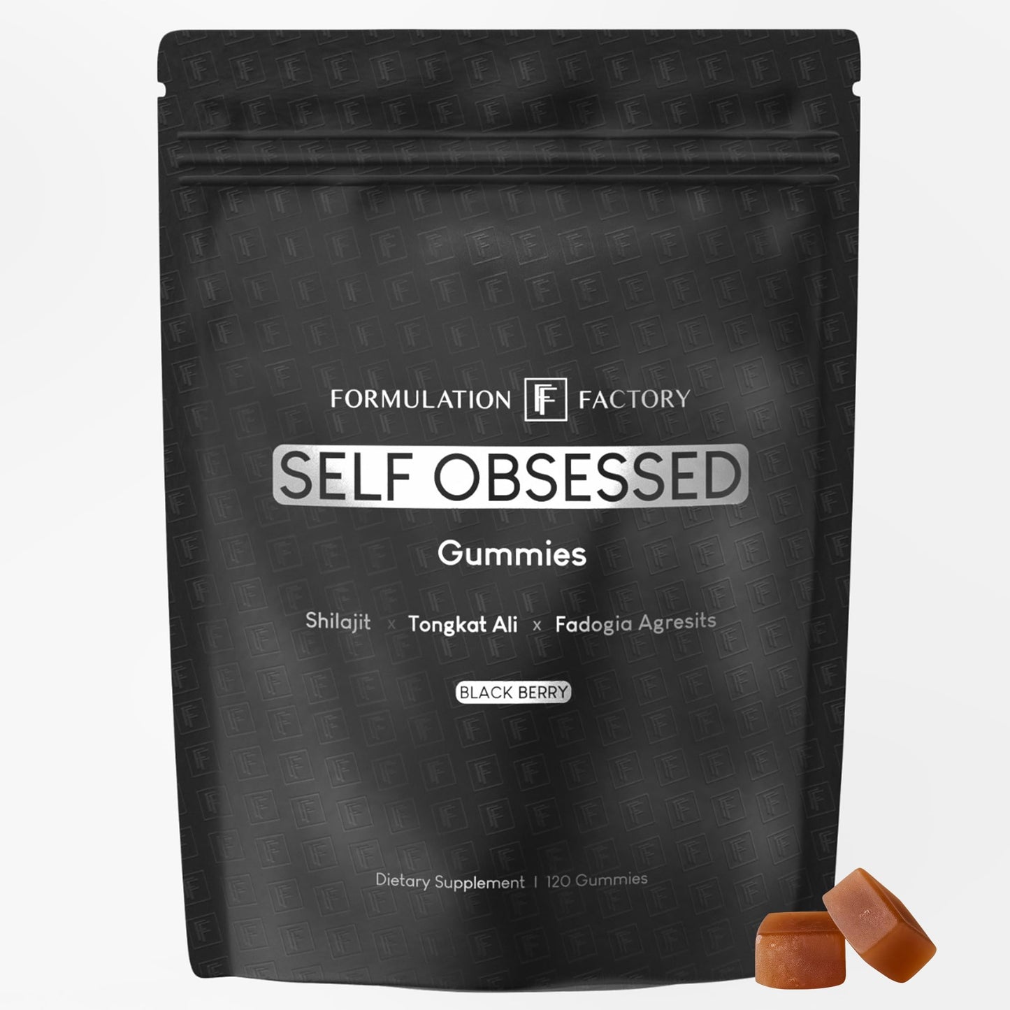 Formulation Factory Self Obsessed 10-in-1 Natural Testosterone Booster for Men, Testosterone Supplement for Men with Shilajit, Tongkat Ali, Fadogia Agrestis, 120 Capsules, 2 Month Supply